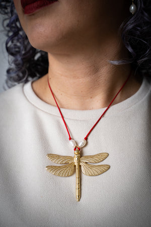 Dragonfly necklace