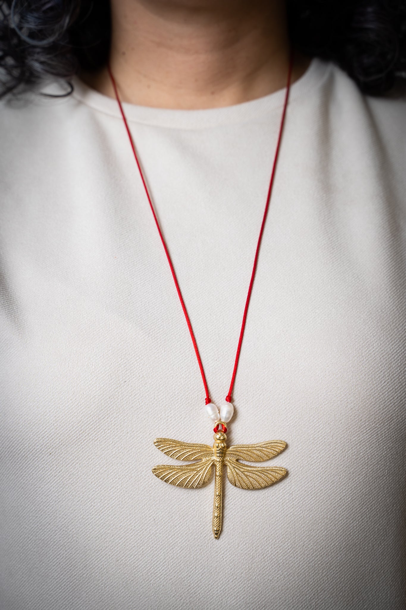 Dragonfly necklace