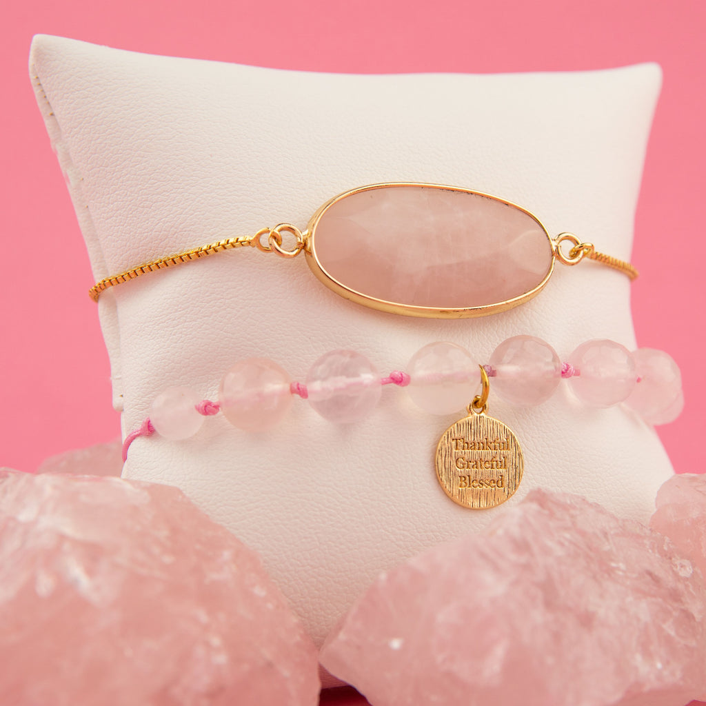 Rose Quartz Bracelets