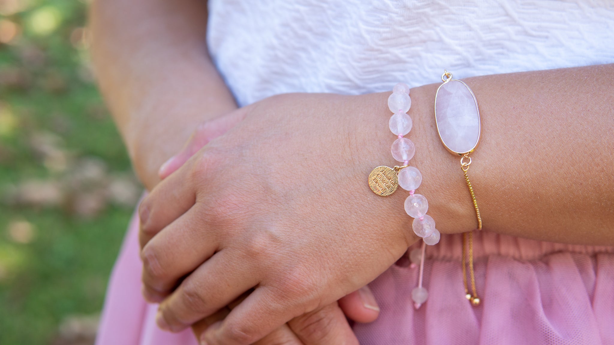 Rose Quartz Bracelets