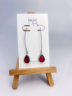 Drop Silver earrings