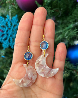 Moon earrings